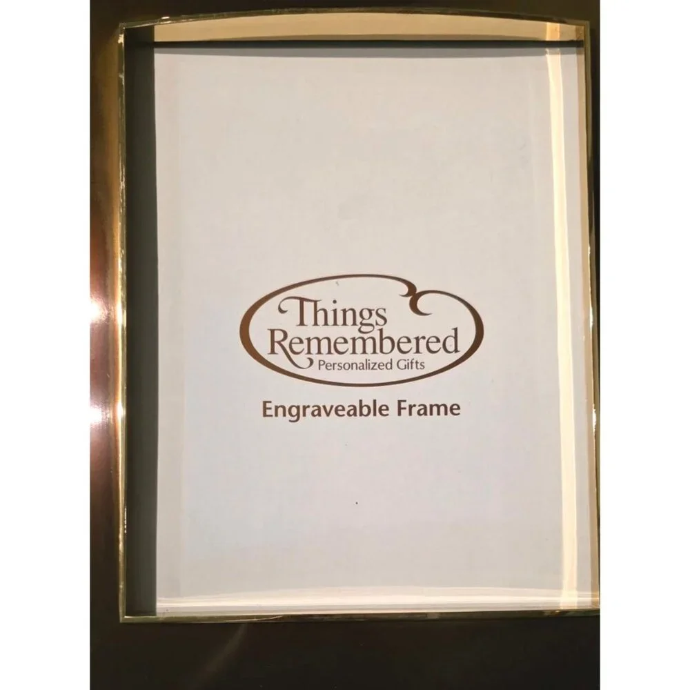Things Remembered Engraveable Gold-Tone Picture Frame 7